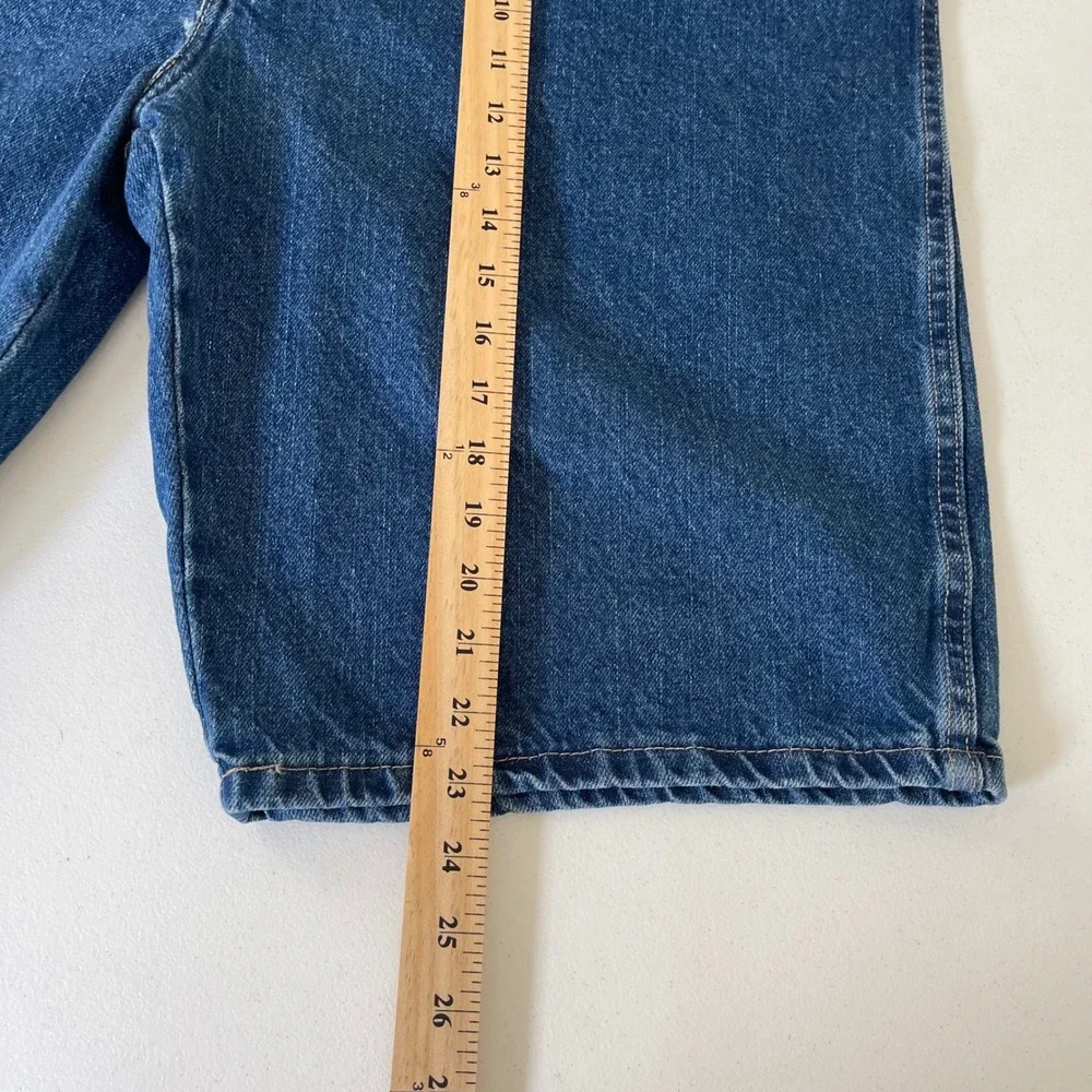 Vintage Dickies Mens Carpenter Denim Baggy Shorts 42